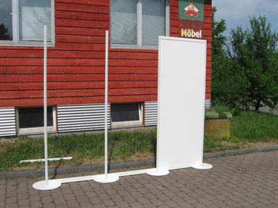 Stellwand R8 Tellerfuß